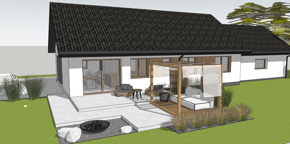 widok na model