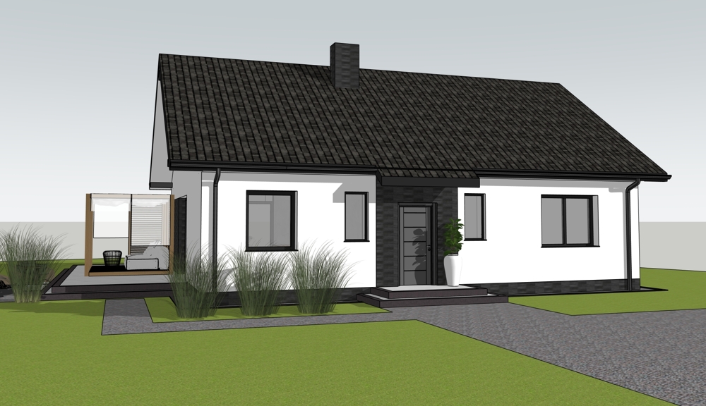 widok na model