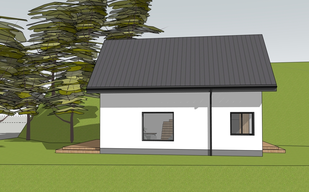 widok na model
