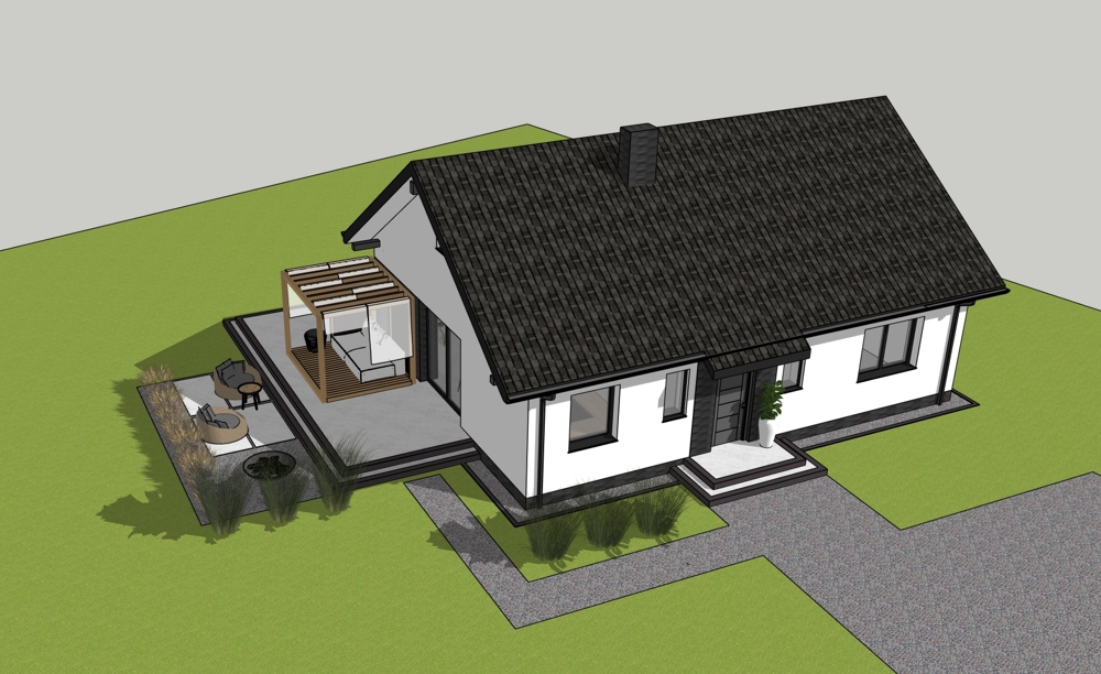 widok na model