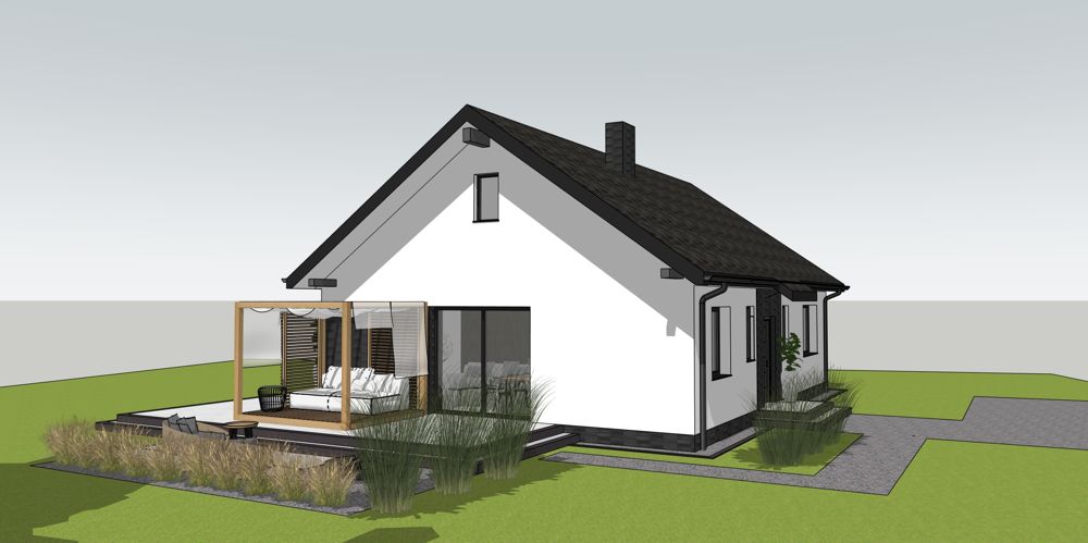 widok na model