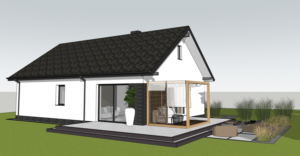 widok na model